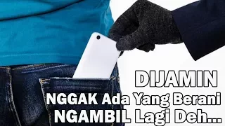 cara mengaktifkan alarm anti maling diandroid siapa yang ngambil bakal ketahuan 