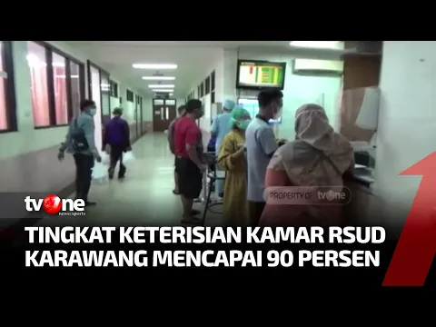 Tingkat Keterisian Kamar RSUD Karawang Mencapai 90 Persen