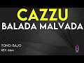 Cazzu - Balada Malvada - Karaoke Instrumental - Bajo