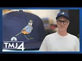 Cudahy artist teams up with Brewers for unique hat giveaway