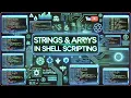 Strings Arrays Explained with Practical Examples in Shell Scripting Bash Scripting for Beginners