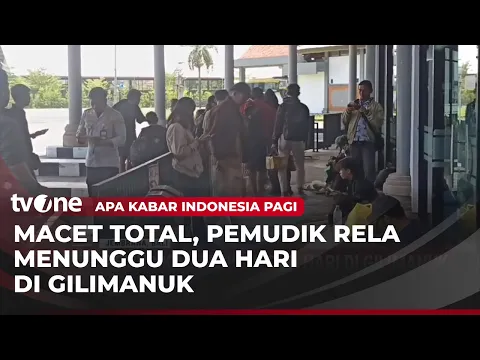 Gegara Macet, Ribuan Pemudik Tertahan di Pelabuhan Gilimanuk