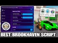 Brookhaven Script Phantom Client Hub Unlock Premium Gamepass ROBLOX SCRIPT