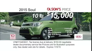 Chuck Olson Kia - 2015 Kia Soul