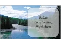 Goal Setting Worksheet Tutorial