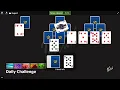 Microsoft Solitaire Collection Daily Challenge August 8 2023 TriPeaks Expert