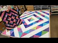 Beginner to WINNER DONNA S BEST FIRST QUILT FOR BEGINNERS It s Only Triangles Pattern