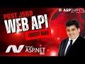 Post JSON data to Web API using jQuery AJAX in ASP Net C