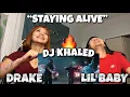 Download Lagu DJ Khaled ft. Drake \u0026 Lil Baby - STAYING ALIVE REACTION❗️