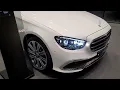 Mercedes-Benz 2022 E 450 4MATIC Exclusive Color 149U Polar white 804A nut brown