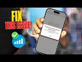 How to Solve Could Not Activate Cellular Data on iPhone Fix Mobile Data Issues