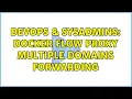 DevOps SysAdmins Docker flow proxy multiple domains forwarding