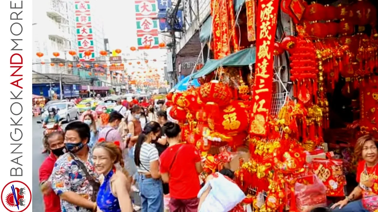 Chinatown In BANGKOK │ Happy Chinese New Year