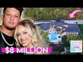 Patrick Mahomes Brittany Mahomes 8 Million Mega Mansion House Tour 2025