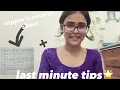 english boards topper s answer sheet last minute tips