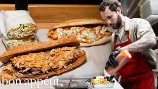 The Fine Dining Chef Behind One of NYC s Best Sandwich Shops On The Line Bon Appetit