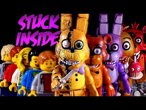 Download MP3 FNaF STUCK INSIDE - Music Video IN LEGO | Five Nights at Freddy's Movie Springlock Failure