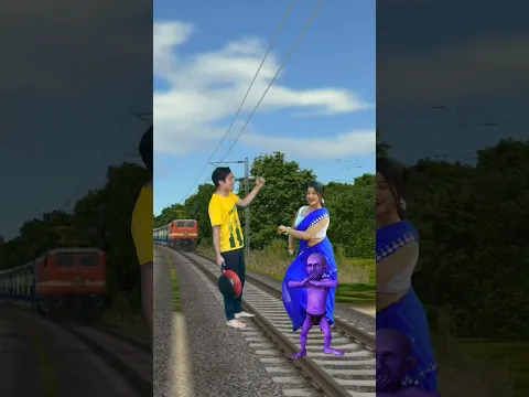 Sep 08.  Ka funny Train Vfx video#shorts