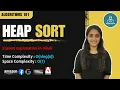 Heap Sort in HINDI In-Depth Analysis with Full Implementation in JAVA Sorting Algorithms