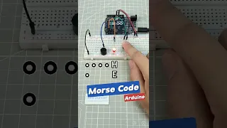 DIY Morse Code Trainer with LED Buzzer
