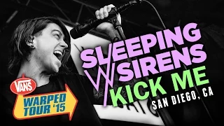 Sleeping With Sirens - "Kick Me" LIVE! Vans Warped Tour 2015