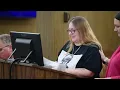 Klaira Diann Mishaw sentencing in Jackson County Circuit Court