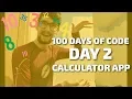 DAY 2 - How to code a calculator in Javascript