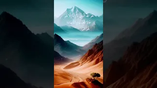 هو الله الذي لا اله الا هو عالم الغيب والشهاده الشيخ محمد صديق المنشاوي رحمه الله 