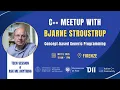 Italian C Meetup with Bjarne Stroustrup