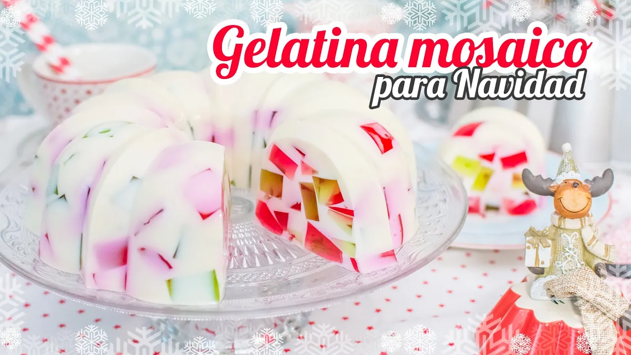 Gelatina mosaico - Especial Navidad   Quiero Cupcakes!