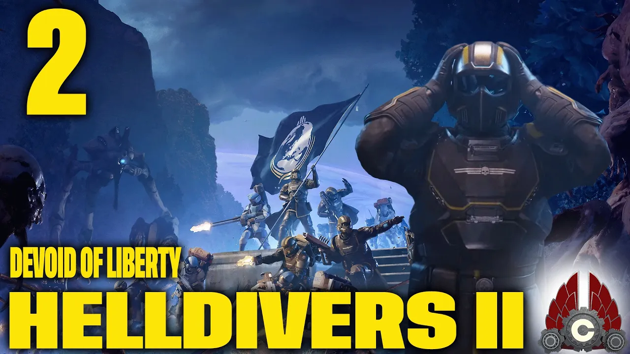 HELLDIVERS 2 Devoid Of Liberty CO-OP| WH40K Warbond | Sponsored By Playstation | Part 2