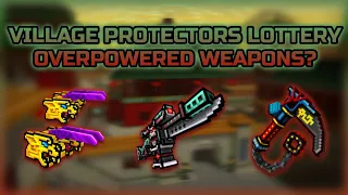 Village protectors lottery review Demon catcher Temple claws Battle kusarigama - Pixel Gun 3D