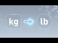 UnitAuthority com - KG to Pounds Converter Convert kg to lbs Instantly