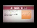 CLASS 5 II CH 10 II ALGORITHM FLOWCHART