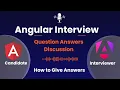 Angular Mock Interview Preparation Exercise How to Give Answer with Code Explanation