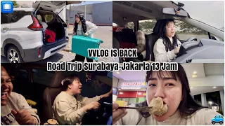 VVLOG IS BACK | ROAD TRIP 13 JAM SUB-JKT, KUNCI RUMAH KETINGGALAN, TIDUR DI JALAN 😭