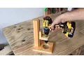 Making a Mobile Drill Press Drill Guide - El Yapimi Matkap Kilavuzu