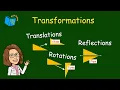 Transformations in Geometry Translations Reflections and Rotations Explained Math Defined 8 G A 1