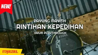  drum playthrough payung mayith rintihan kepedihan drum cam live studio