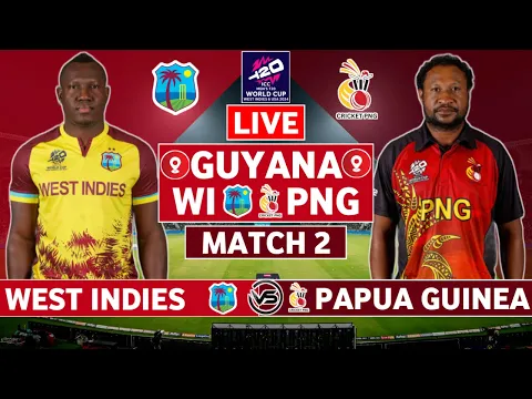 Download MP3 ICC T20 World Cup Live: West Indies vs Papua New Guinea Live | WI vs PNG Live Scores & Commentary