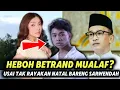 Lagu BETRAND MUALAF? USAI TAK TERLIHAT RAYAKAN NATAL DENGAN SARWENDAH 