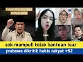 Lagu TOLAK BANTUAN ASING!! PRABOWO DIRUJAK WARGANET