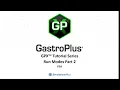 GPX Tutorial Series GastroPlus X Run Modes Parameter Sensitivity Analysis PSA