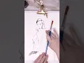 Download Lagu Seo-Yun in Dries Van Noten Spring Summer 2022 #SHORTS live drawing