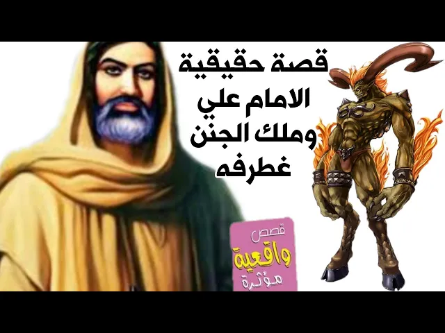 ⁣قصة الامام علي عليه السلام وكبير الجن غطرفة