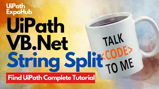 Uipath VB Net String Split
