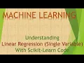 2 Linear Regression in single variable On Study-Hours and Scores Scikit-Learn Code
