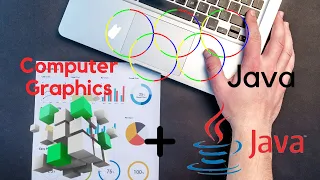 How to write the java program to design the Olympic flag by using midpoint circle drawing algorithm