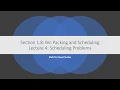 Math for Liberal Studies - Lecture 1 8 4 Scheduling Problems