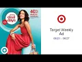 Target Weekly Ad -